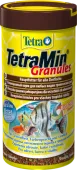 Tetra Min Granules основной корм для всех видов аквариумных рыб, 250 мл