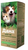 Apicenna Дана Спот-Он для плотоядных животных капли инсектоакарицидные, 15 мл