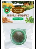 Деревенские лакомства Игрушка для кошек "Мятный шар на подставке"