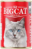 Зоогурман Влажный корм для кошек Big Cat «Мясное ассорти», кусочки в желе, 350 г