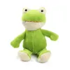 GiGwi Игрушка для собак Лягушка с пищалкой 10см, серия PLUSH FRIENDZ