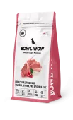 BOWL WOW Корм сухой для щенков средних пород собак с индейкой, ягненком, рисом и добавлением брусники, 5 кг