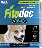 АВЗ Fitodoc Капли для собак от 10 до 25 кг репеллентные 1 пипетка*1,5 мл