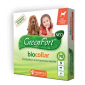 GreenFort neo, БиоОшейник от блох и клещей, для средних собак, 65 см