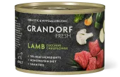 GRANDORF FRESH консервы для собак Паштет из ягненка с цукини и цветной капустой 200 г