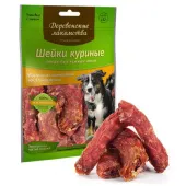 Деревенские лакомства Шейки куриные покрытые нежным мясом ,60 г