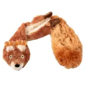 GiGwi Игрушка для собак Шкурка белки с пищалками 61см, серия PLUSH FRIENDZ