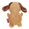 GiGwi Игрушка для собак Собака с пищалками 13см, серия PLUSH FRIENDZ
