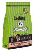 ZOORING Kitten Turkey &Wild Berries Сухой корм для котят индейка и лесные ягоды