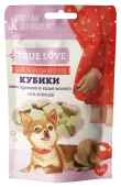Грин Кьюзин Лакомство для собак TRUE LOVE: КУБИКИ мясо кролика и козье молоко, 50 г