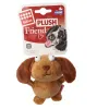 GiGwi Игрушка для собак Собака с пищалками 13см, серия PLUSH FRIENDZ