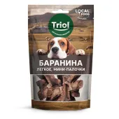 Triol LOCAL FOOD Лакомство для собак "Легкое баранье, мини-палочки", 30г
