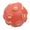 Triol Игрушка для собак "Мяч с лапками и косточками", d75мм