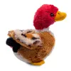 GiGwi Игрушка для собак Утка с пищалкой 11см, серия PLUSH FRIENDZ