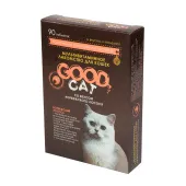 Good Cat Мультивитаминное лакомство для Кошек, со вкусом НОРВЕЖСКОГО ЛОСОСЯ, 90 таблеток