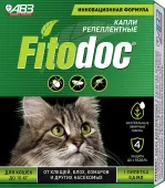 АВЗ Fitodoc Капли для кошек до 10 кг репеллентные 1 пипетка*0,5 мл