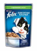 FELIX Пауч для кошек (кролик в желе) 75 г