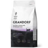 GRANDORF VETERINARY DIET Cat HYPOALLERGENIC диетический корм для кошек с пищевой аллергией или непереносимостью