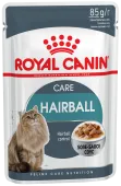 Royal Canin Feline Health Nutrition Hairball Care Gravy, Влажный корм для кошек, выведение волосяных комочков из ЖКТ, от 1 года до 7 лет, 85 г