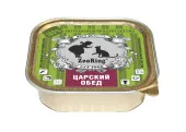 ZOORING Консервы для кошек паштет Царский обед 100 г
