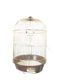Алиса Клетка для птиц золотая А 004 G#, 34 × 58 см