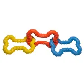 GiGwi Игрушка для собак Три резиновые косточки 16см, серия CATCH & FETCH