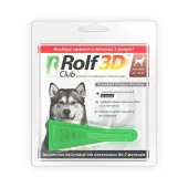 RolfClub 3D, капли от клещей и блох для собак от 20 до 40 кг