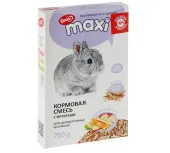 Ешка MAXI Корм для декоративных кроликов, смесь с Фруктами, 750 г