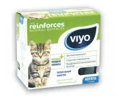 Viyo International REINFORCES питательный напиток с активными пребиотиками для котят, по 1 пакетику 30 мл