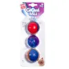 GiGwi Игрушка для собак Три мяча с пищалкой 5см, серия BALL