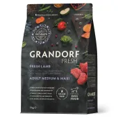 GRANDORF FRESH Dog Adult MED&MAXI Свежее мясо ягненка с бататом для собак средних и крупных пород