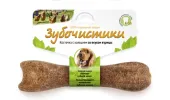 Деревенские лакомства Зубочистики Косточка жевательная для собак средних пород 10-25 кг Курица 1 шт (95 г)