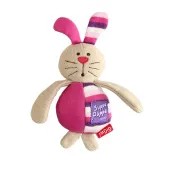 GiGwi Игрушка для маленьких собак Зайка с пищалкой 16 см, серия SUPPA PUPPA