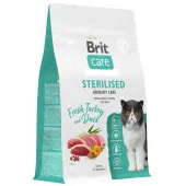 Brit Care Superpremium Cat Sterilised с индейкой и уткой для стерилизованных кошек, Профилактика МКБ