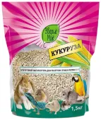 Зверьё Моё Наполнитель для грызунов кукурузный 1,5 кг средняя фракция