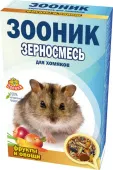 Зооник Стандарт Корм для хомяков с фруктами и овощами 400 г