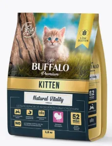 Mr.Buffalo KITTEN Сухой корм для котят с индейкой
