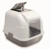 IMAC Туалет EASY CAT для кошек закрытый,бежевый, 50*40*40 см