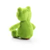 GiGwi Игрушка для собак Лягушка с пищалкой 10см, серия PLUSH FRIENDZ