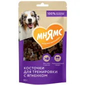 Мнямс Лакомство На каждый день для собак Тренировочные "Косточки" с ягненком 90 г