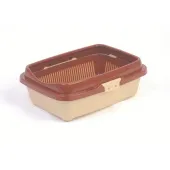 Догуш Туалет средний для кошек, полный комплект, №235, 43 × 32,5 × 15,5 см