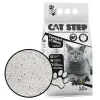 Cat Step Наполнитель комкующийся минеральный Compact White Carbon, 10 л