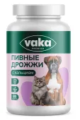 ВАКА Пивные дрожжи Здоровые кости с кальцием 80 таблеток