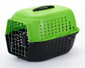 Чистый котик Переноска для домашних животных 58 × 38 × 34 см, зеленый