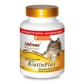 Unitabs BiotinPlus для кошек, 200 таблеток
