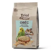 Triol Корм для птиц и грызунов овёс, 450г, Original
