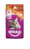 Whiskas Сухой корм для кошек Вкусные подушечки с нежным паштетом, с говядиной, ягненком, кроликом, 1,9 кг