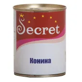Secret Консервы для собак конина 340 г
