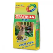 Трапеза ТРИО сухой корм для собак, говядина/индейка/кролик, 10 кг