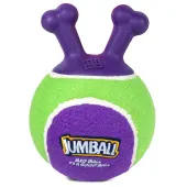 GiGwi Игрушка для собак Мяч теннисный c ручками зеленый 18см, серия JUMBALL
